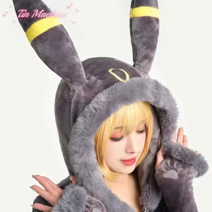 Umbreon Hooded Cosplay Bodysuit