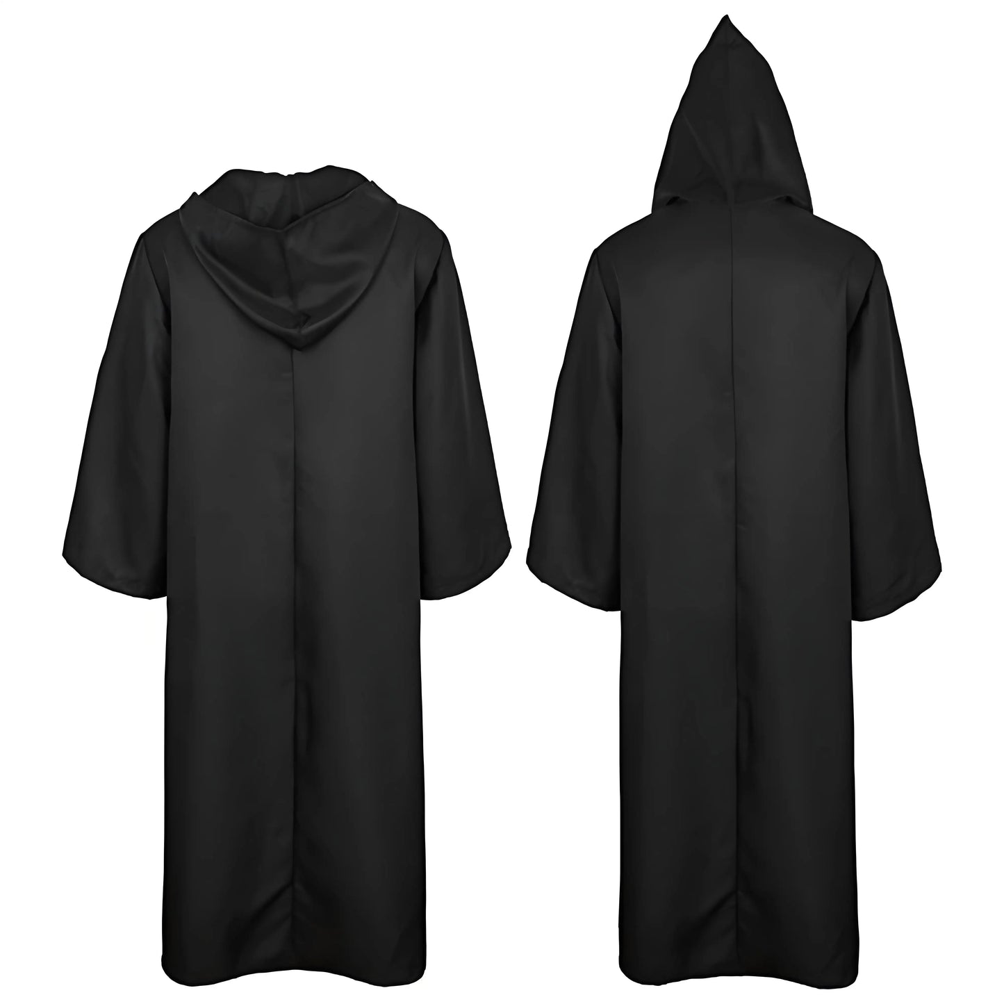 Witch cloak fabric and hood detail