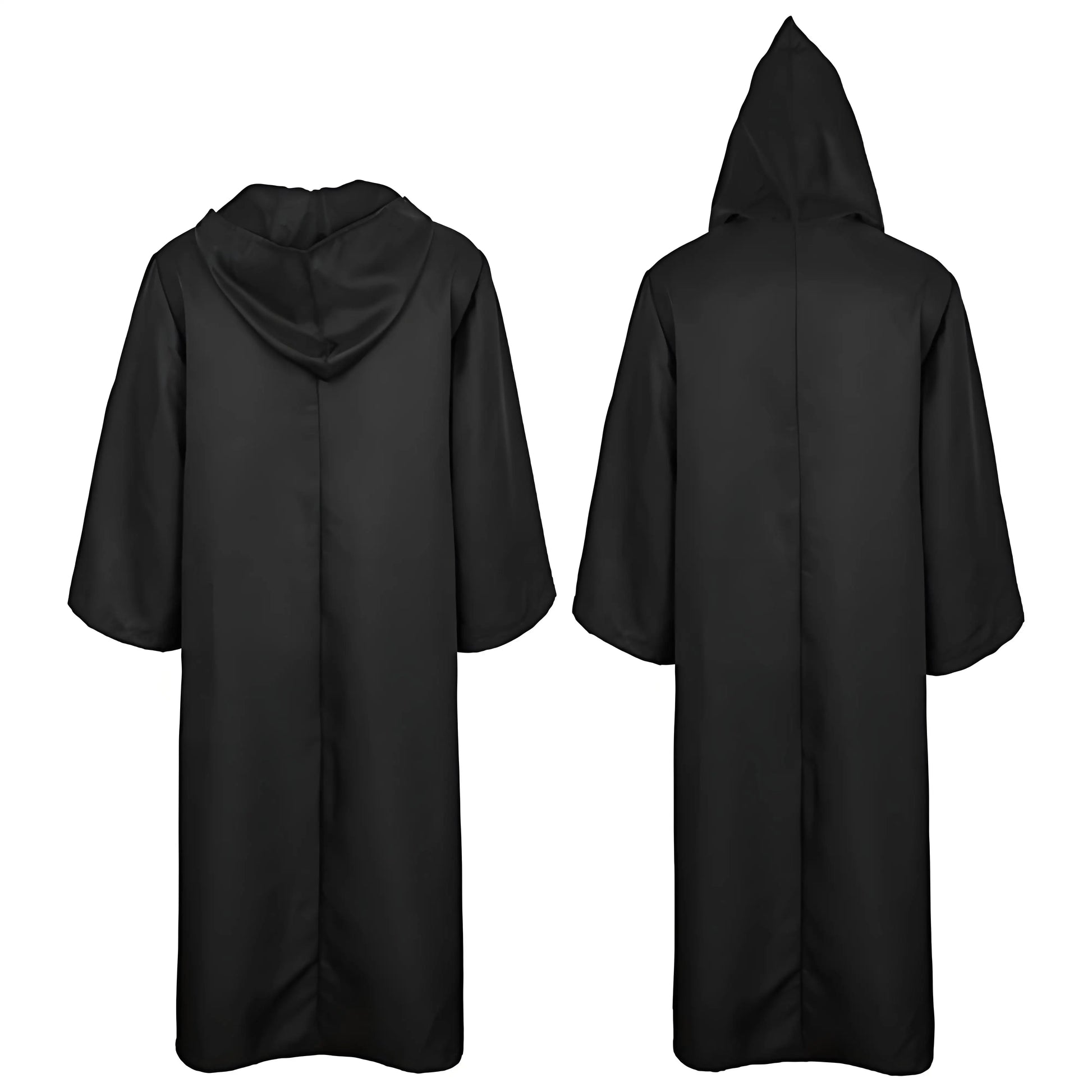 Witch cloak fabric and hood detail