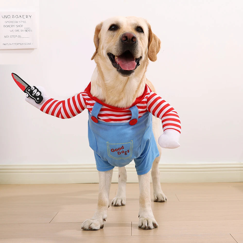 Pet costume size chart