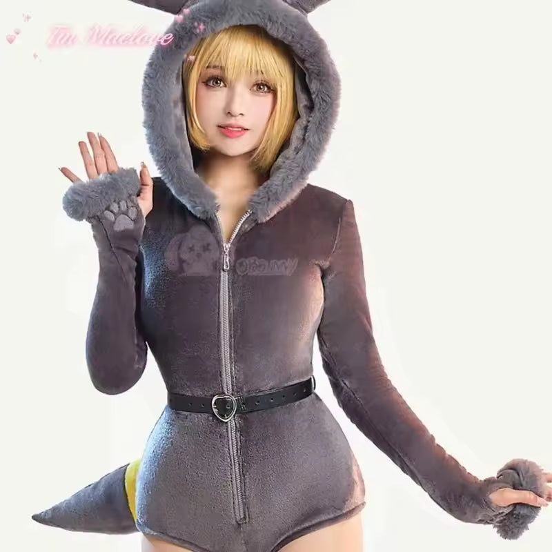 Umbreon Hooded Cosplay Bodysuit