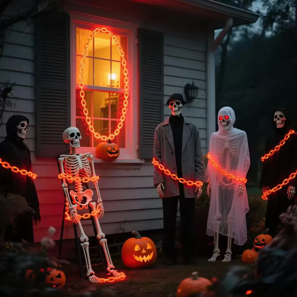 Halloween chain string lights — view 4